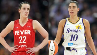 Caitlin Clark Goes Viral for Epic Reaction to Kelsey Plum During Fever-Sparks Game