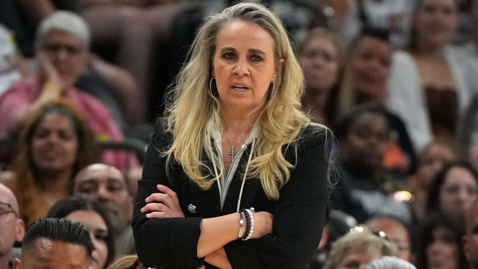 Head Coach Becky Hammon Blasts Las Vegas Aces for 'Worst Offensive Night' After Blowout Loss to Indiana Fever