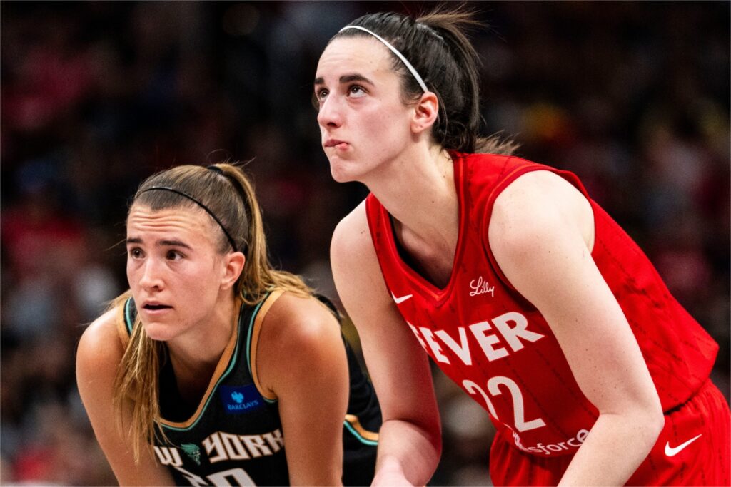 Caitlin Clark and Sabrina Ionescu