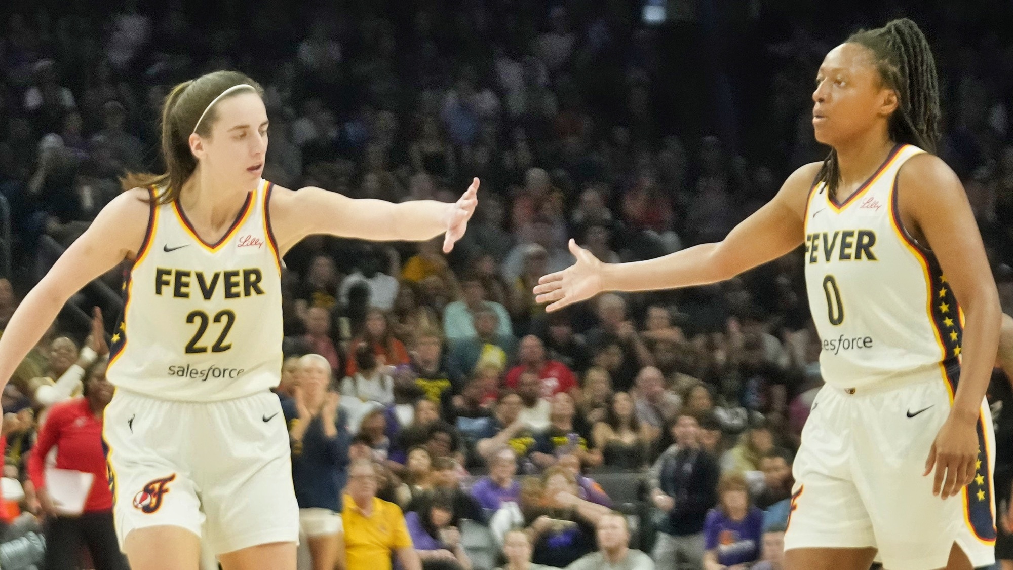Kelsey Mitchell Joins Teammate Caitlin Clark In Rare Franchise History During Chicago Sky Game