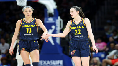 Cameras Caught Caitlin Clark Sharing An Adorable On-Court Moment With Lexie Hull