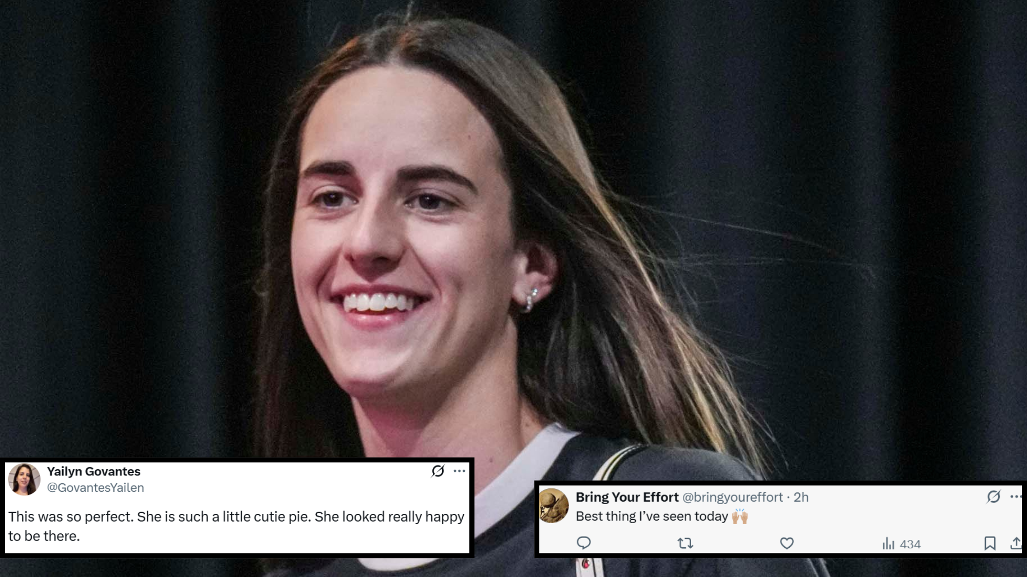 WNBA Fans Praise Caitlin Clark For Surprising Young Fever Supporter With All-Star Tickets - "Best Thing I've Seen Today"