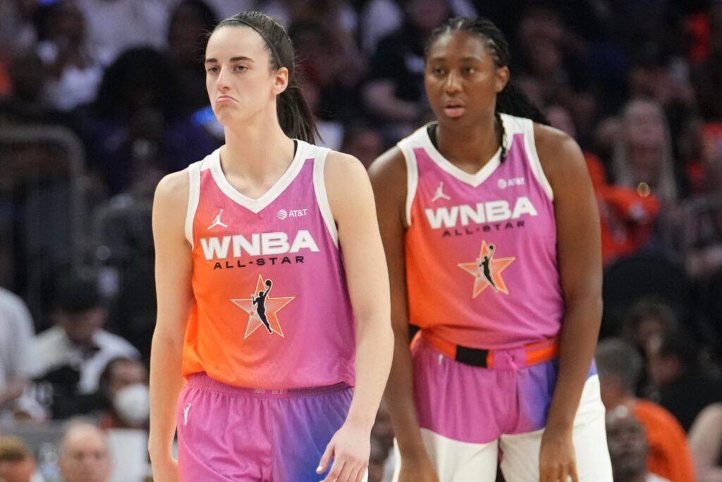 Caitlin Clark And Aliyah Boston 