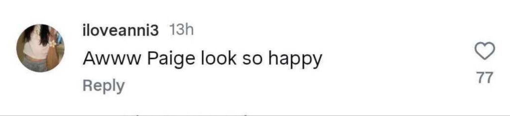 Comment on Paige Bueckers' Photo