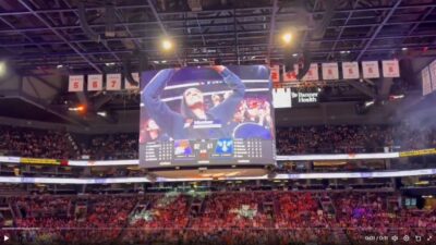 VIDEO: Phoenix Fans Go Wild Crazy After Spotting DeWanna Bonner On Big Screen During Mercury-Wings Game