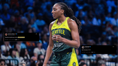 WNBA Fans Divided As Nneka Ogwumike&rsquo;s On-Court Wrestle In Storm vs. Wings Draws Flagrant Foul- &ldquo;Big Nek Get Activee&rdquo;