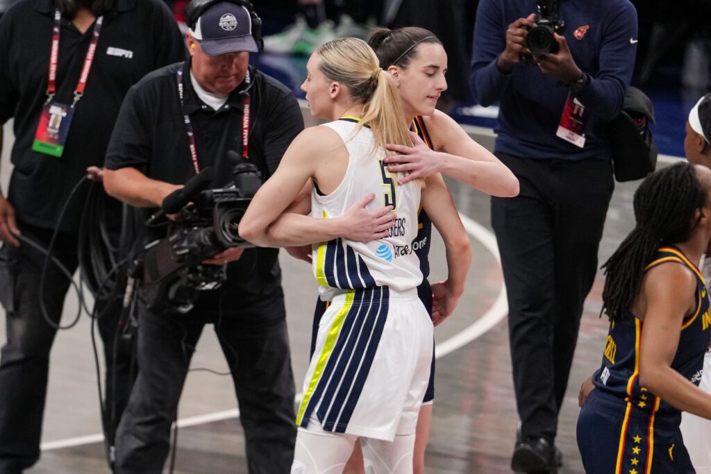 Paige Bueckers And Caitlin Clark