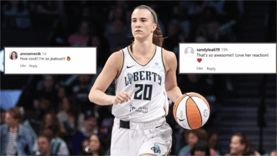 Sabrina Ionescu&rsquo;s Heartwarming Gesture To Teary-Eyed Liberty Fan Wins WNBA Love