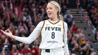 Sophie Cunningham Had Nothing But Love For Teammate' Chirping During Indiana Fever's Win Against Las Vegas Aces