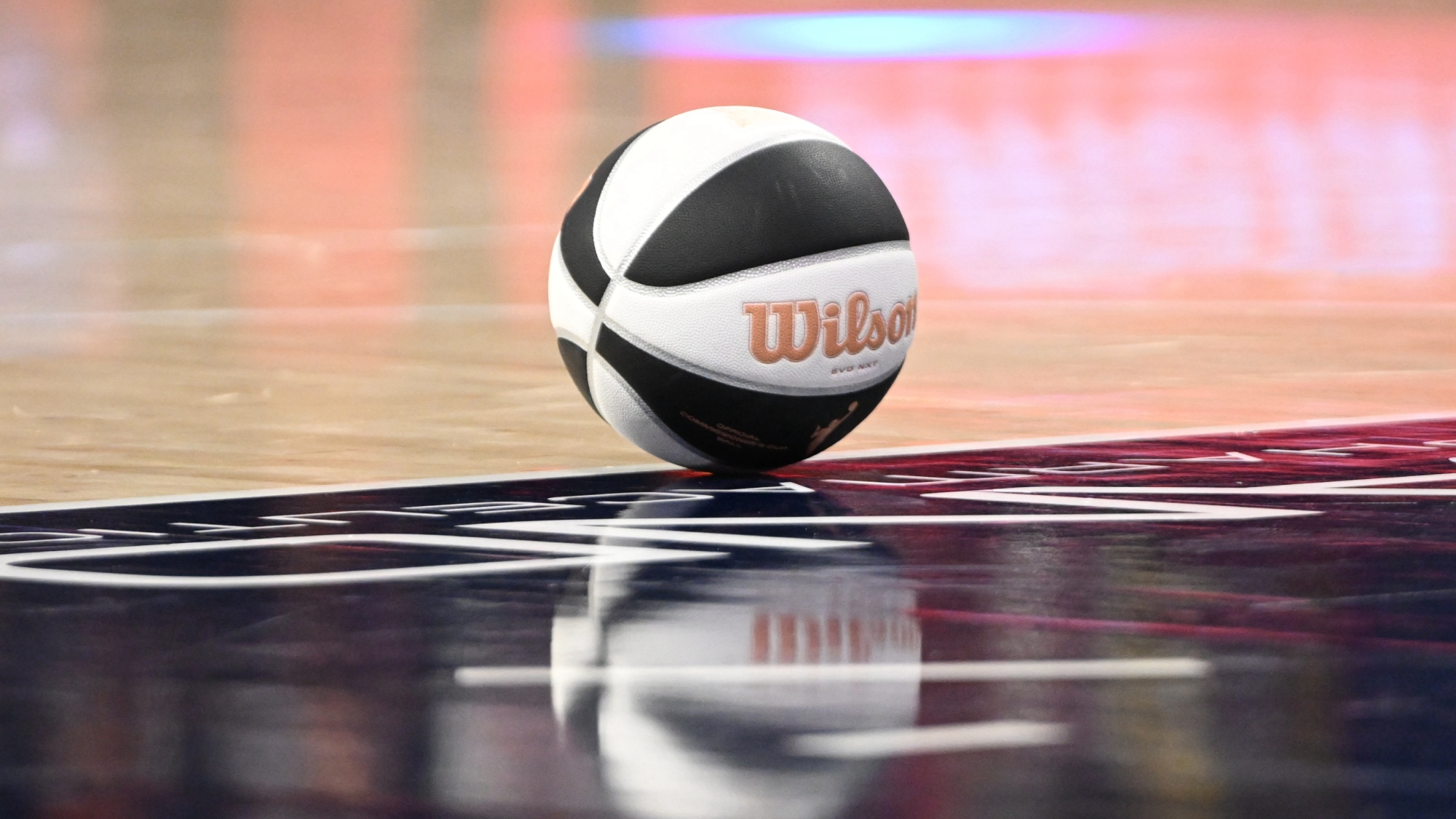 WNBA Commissioner&rsquo;s Cup game ball