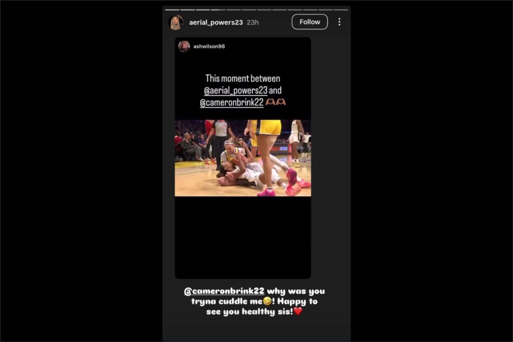 Aerial Powers and Cameron Brink