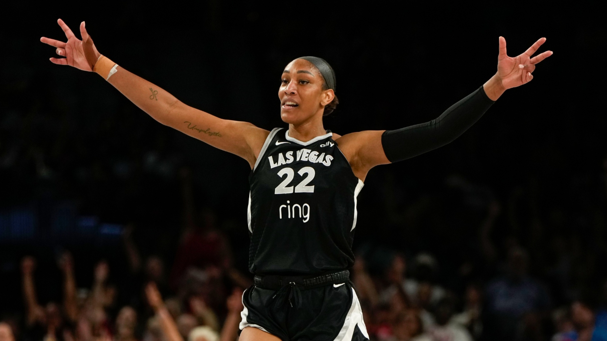 A&rsquo;ja Wilson Achieves Rare WNBA Feat In Las Vegas Aces' Victory Over Connecticut Sun