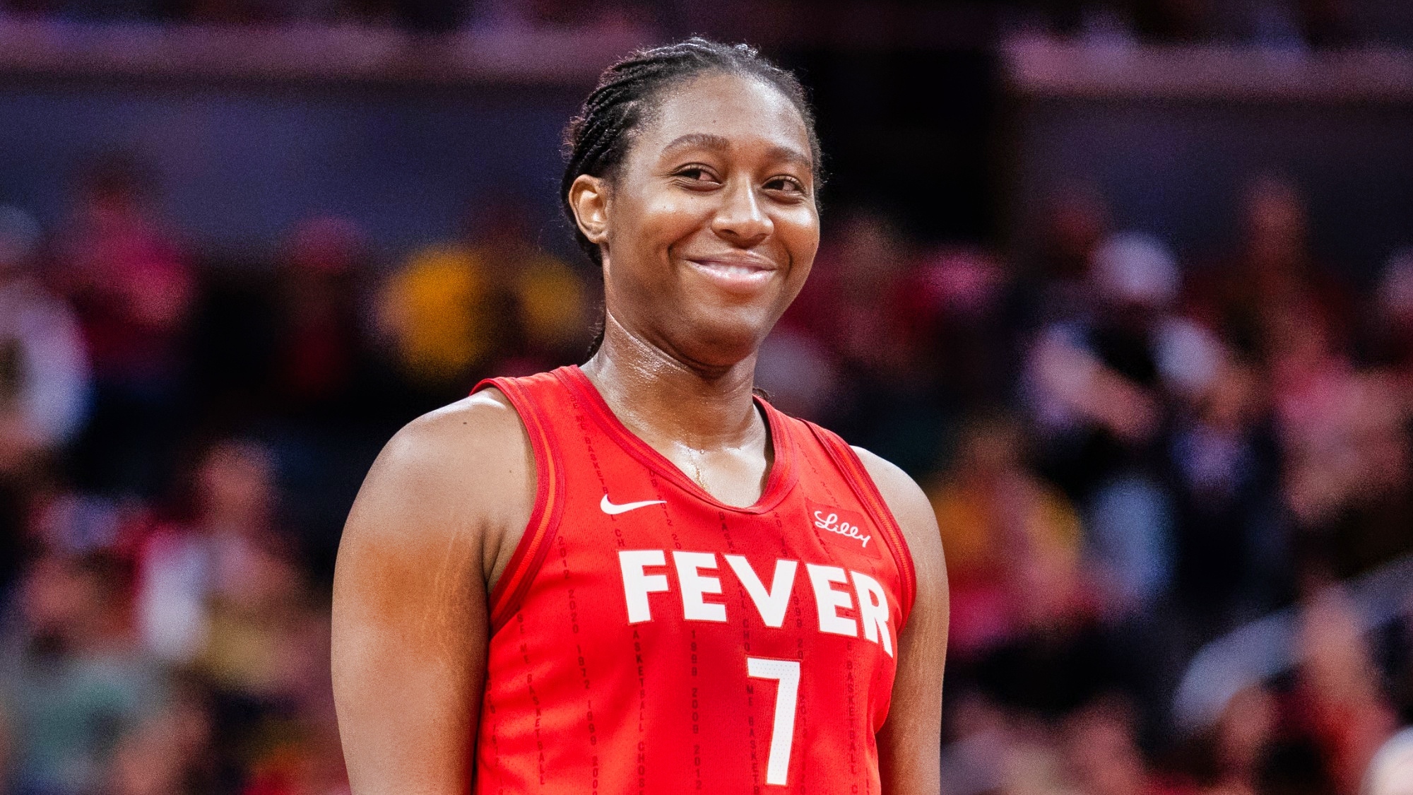 Aliyah Boston Celebrates After Making Double Franchise History As Fever Secures Fifth Straight Win