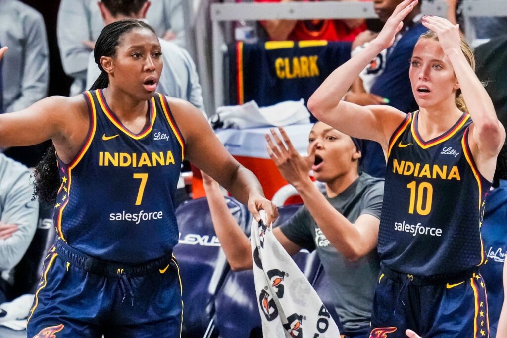 Aliyah Boston and Lexie Hull