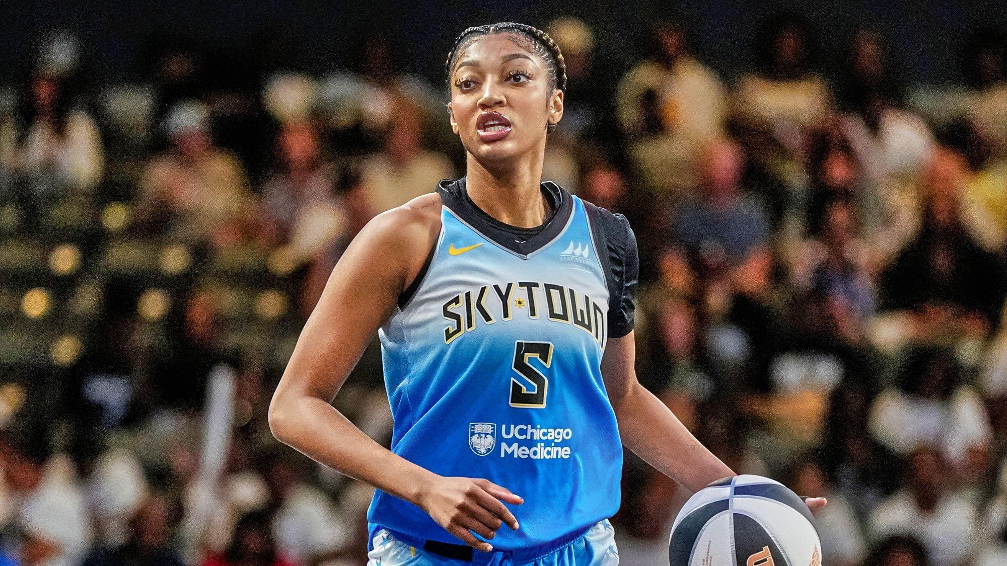 Angel Reese Playfully Teases LSU Teammate For Rebounding While Sitting On Sidelines