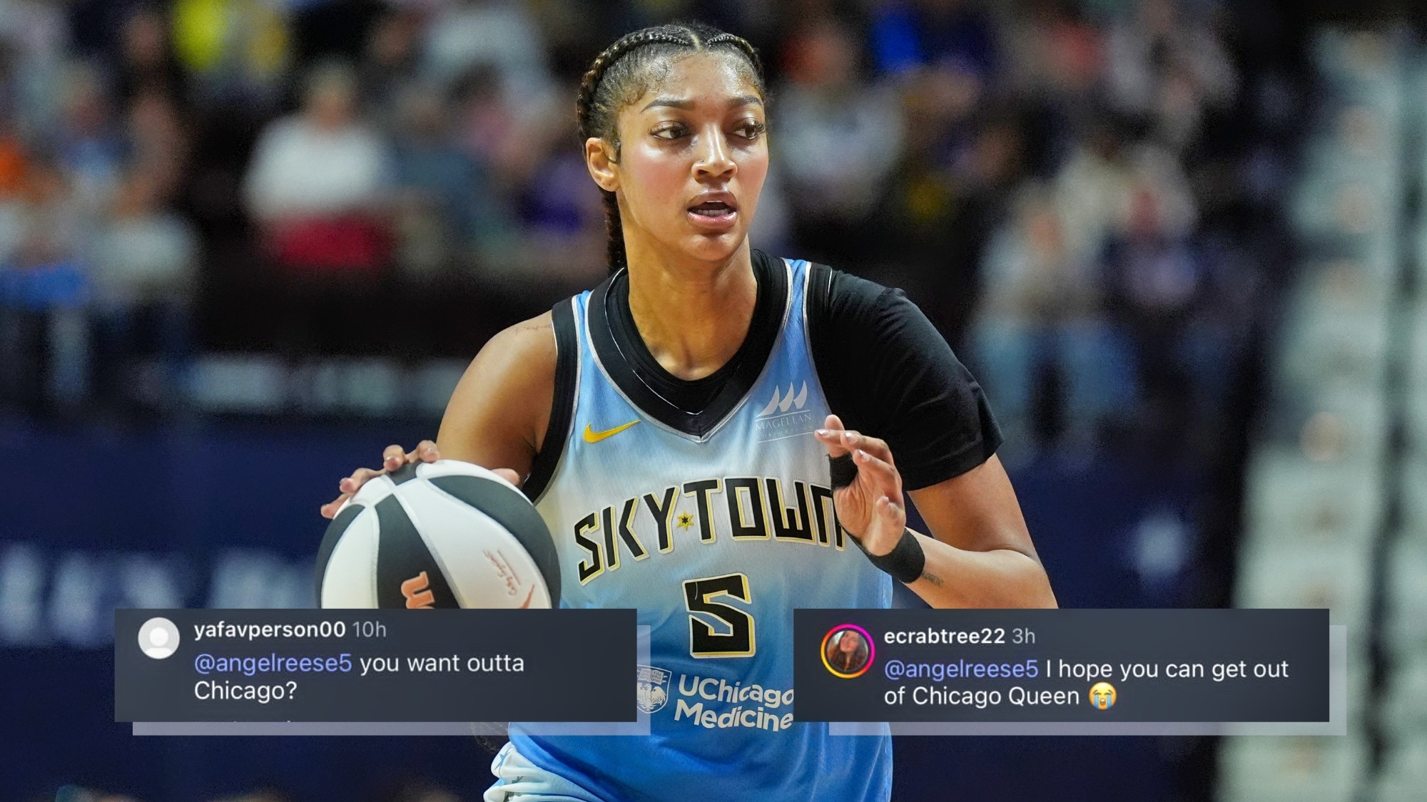 Angel Reese Faces WNBA Fan Backlash Over Brittney Sykes Trade Comment- "You Want Outta Chicago?"