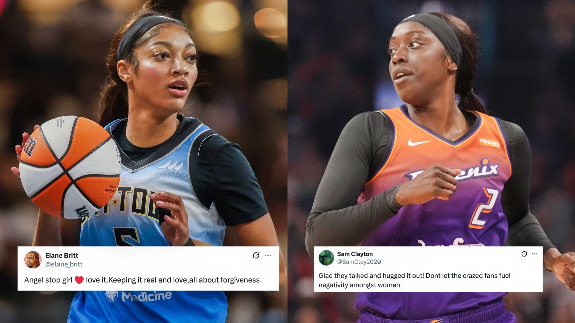 Angel Reese Goes Viral For Hugging Kahleah Copper After Sky-Mercury Clash