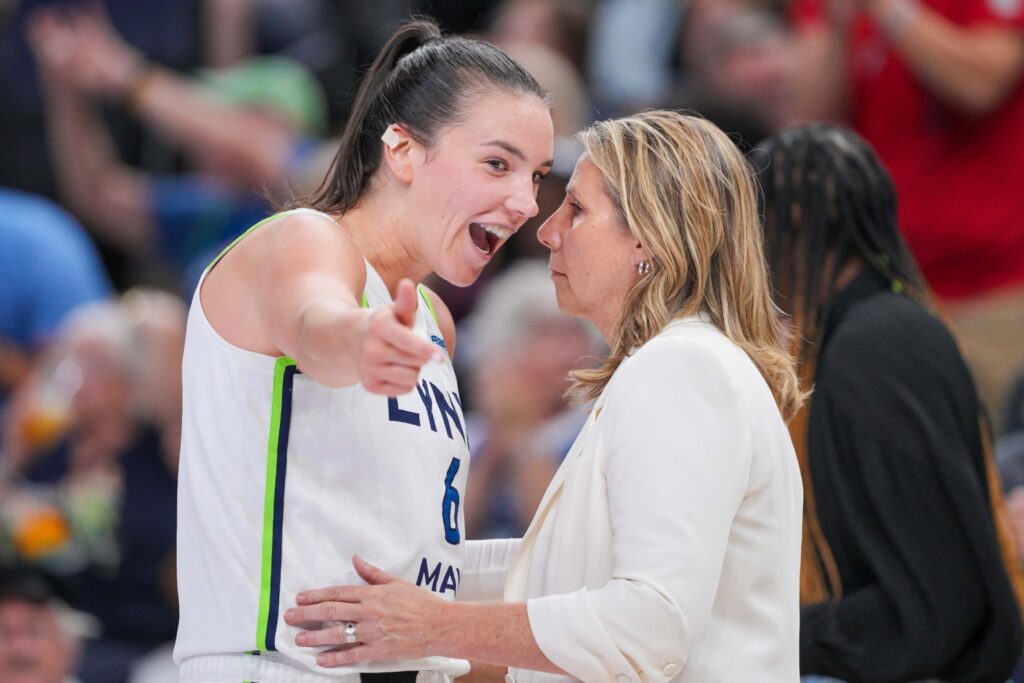 Bridget Carleton and Cheryl Reeve