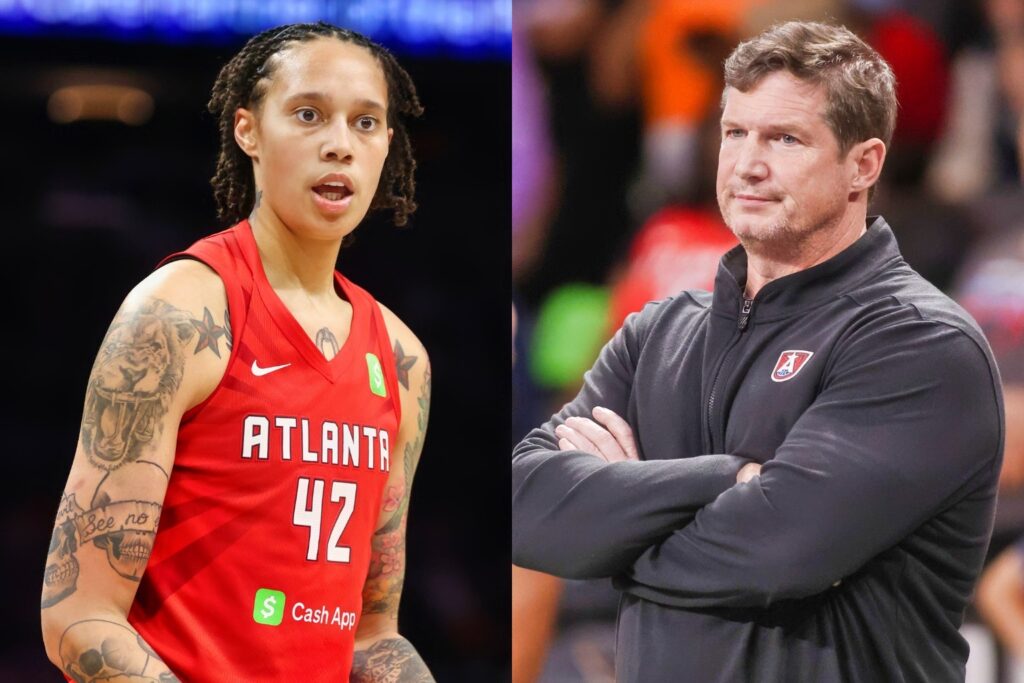 Brittney Griner and Karl Smesko