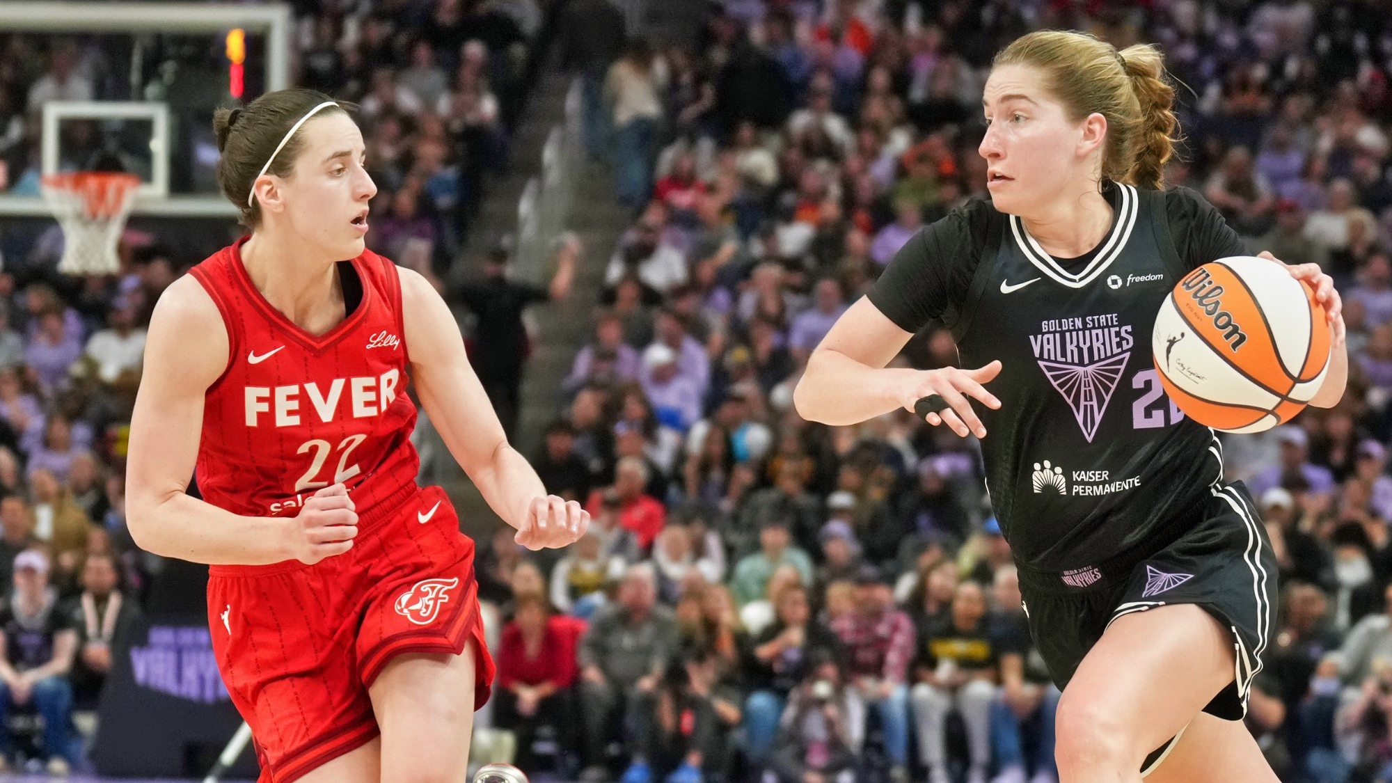 Caitlin Clark Drops Four-Word Response To Kate Martin's Outfit Advice