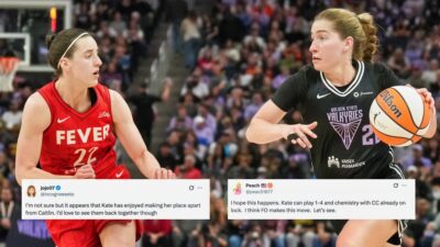 WNBA Fans Push For Kate Martin Trade To Indiana Fever For Caitlin Clark Reunion