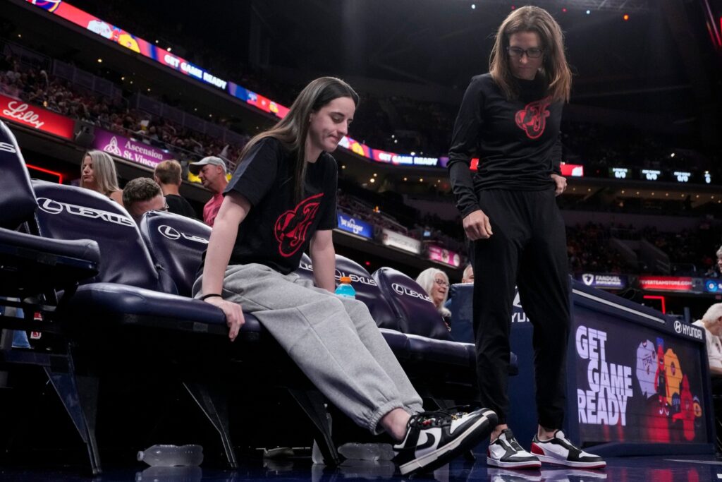 Caitlin Clark and Stephanie White