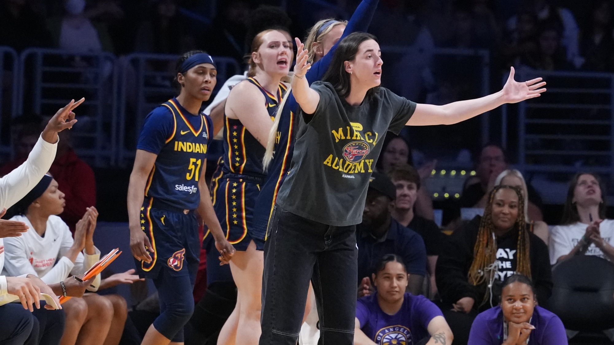&ldquo;I Wouldn't Miss a Call&rdquo; - Caitlin Clark Takes A Jab At WNBA Refs While Coaching On The Sideline