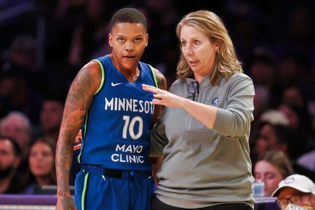 Courtney Williams and Cheryl Reeve