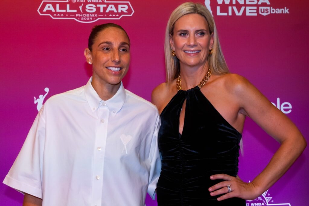 Diana Taurasi and Penny Taylor