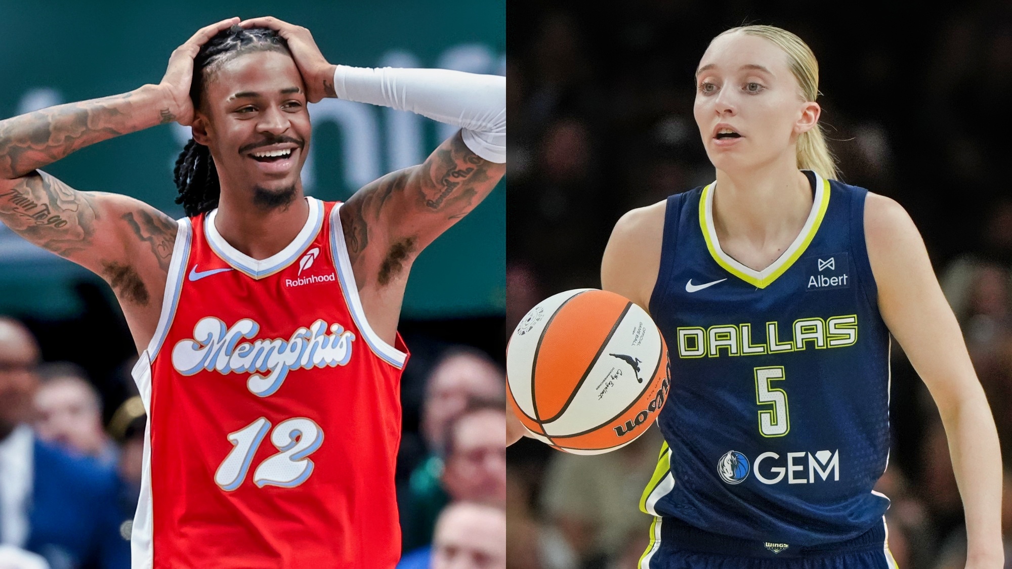 "Paige Hoopin" - NBA Star Ja Morant Reacts To Paige Bueckers' Career-High Performance
