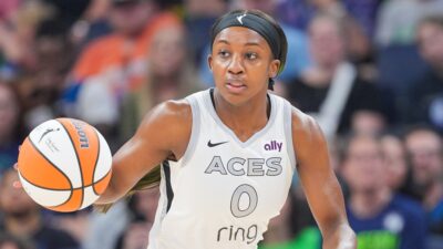 Jackie Young Leaps Past Kelsey Plum To Mark Franchise Milestone With Las Vegas Aces