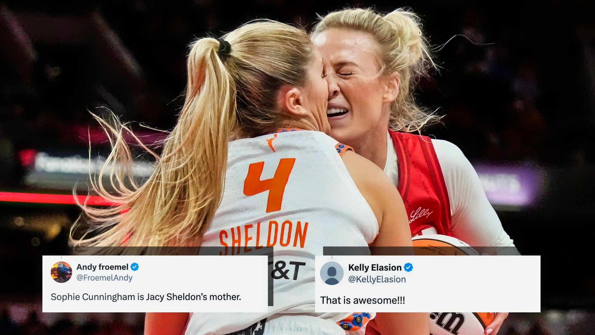 Sophie Cunningham Goes Viral From Savage Jacy Sheldon Card Stunt Roasts, And Fans Love It