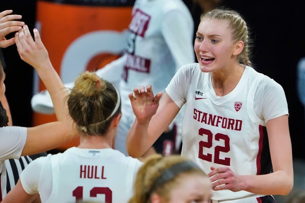 Lexie Hull and Cameron Brink