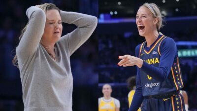 Sparks Coach Calls Out 'Stupid' Trend After Sophie Cunningham Dodges NSFW Object On Court