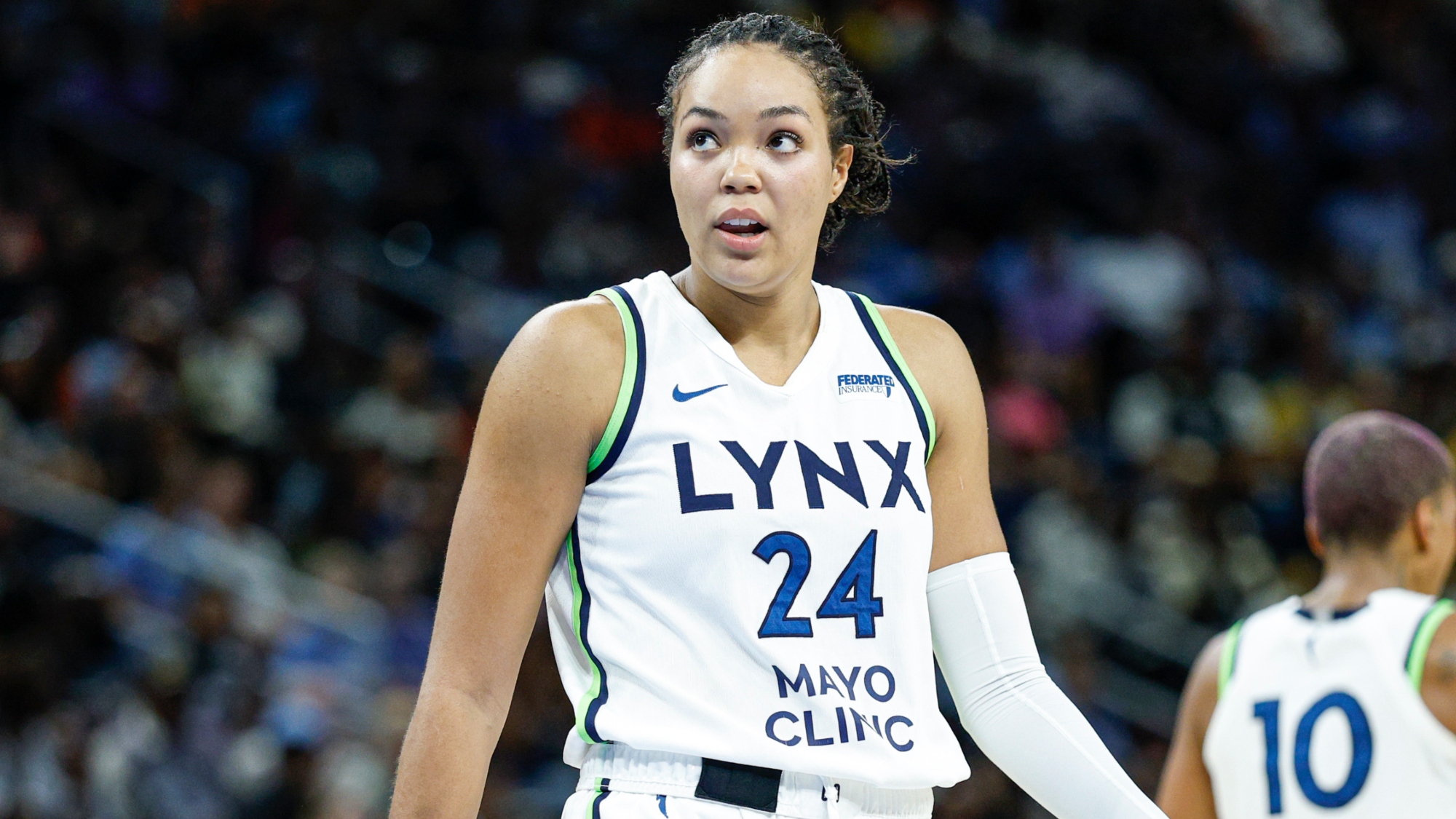 Napheesa Collier Sidelined Two Weeks With Ankle Sprain As Lynx Face Tough Stretch