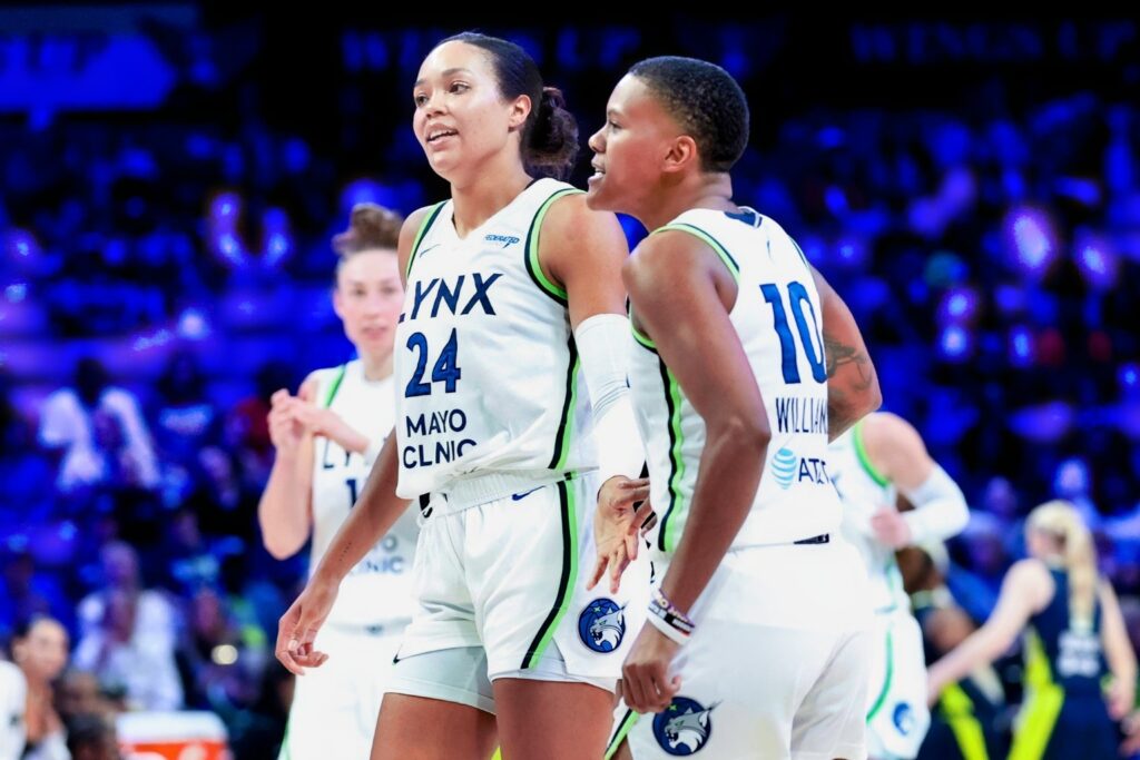 Napheesa Collier and Courtney Williams