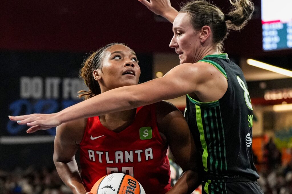 Naz Hillmon and Alanna Smith