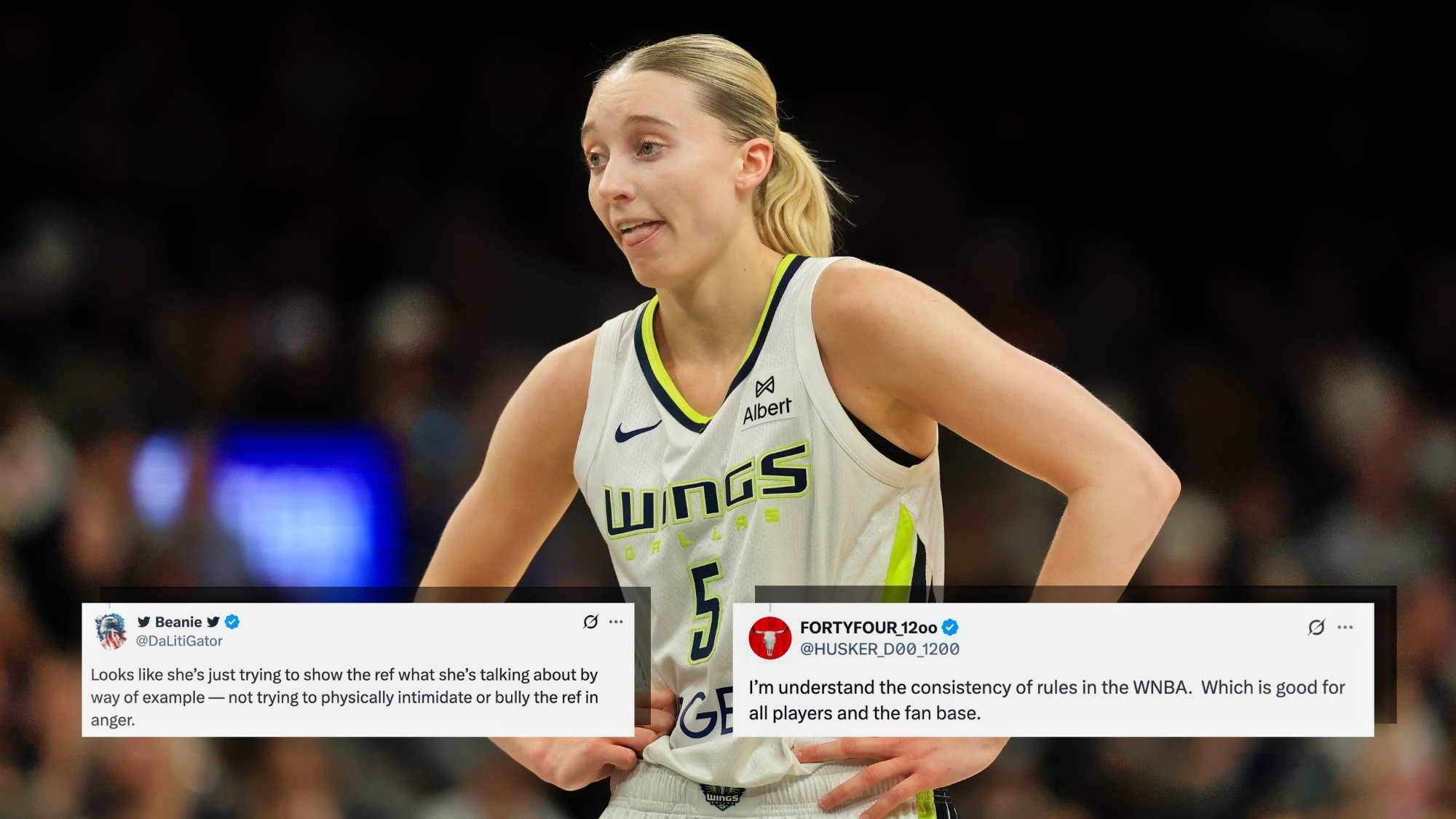 Paige Bueckers' Unpunished Official Contact Sparks Outrage After Brittney Griner's Ejection