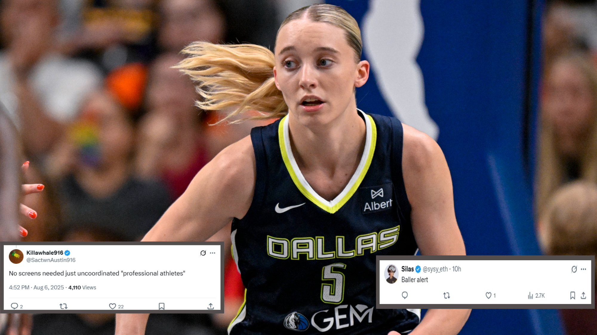 Paige Bueckers' Impressive Second Quarter Sequence During Wings-Liberty Game Sends WNBA Fans Into Frenzy- "No Screens Needed"