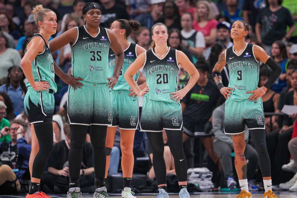 Sabrina Ionescu, Natasha Cloud, Jonquel Jones