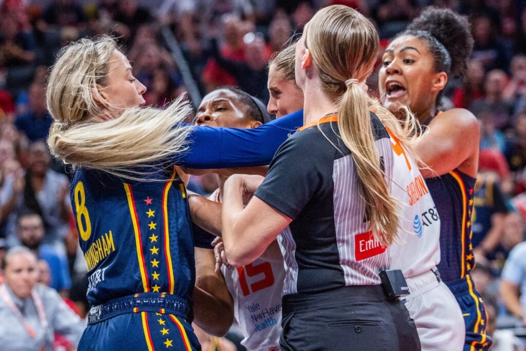 Sophie Cunningham and Jacy Sheldon