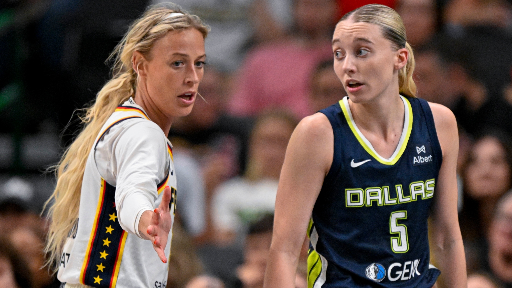 Sophie Cunningham Clarifies Viral Cuss Word After Paige Bueckers Foul Call Controversy