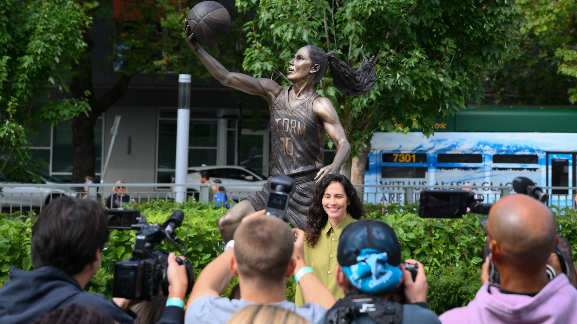 How Seattle Storm Legend Sue Bird Became The First WNBA Icon Immortalized In Bronze