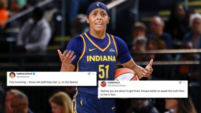 WNBA Fans Predict Fine For Sydney Colson After Indiana Fever Star's Referee Rant