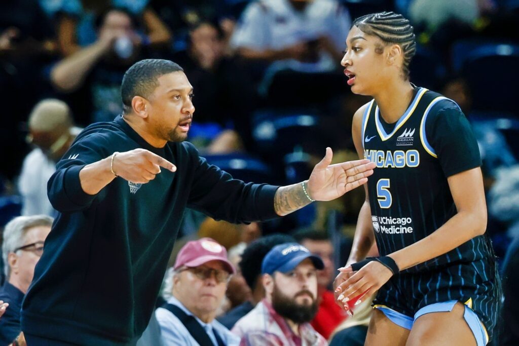 Tyler Marsh and Angel Reese