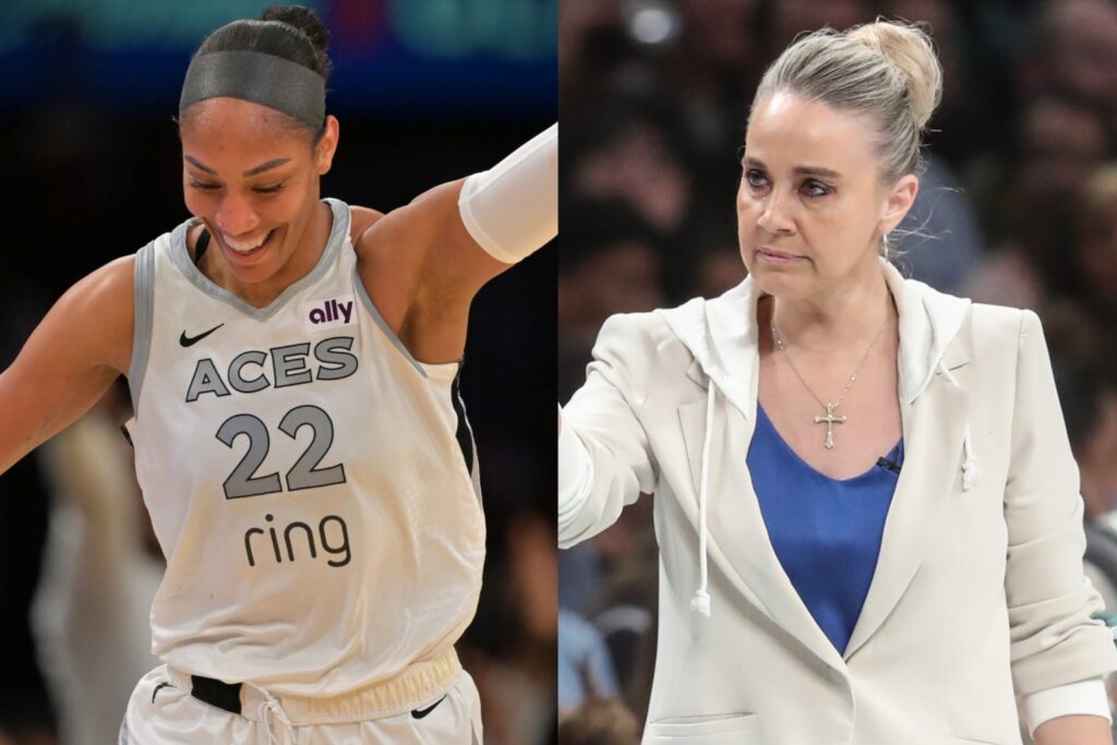 Becky Hammon Compares Aja Wilson To Michael Jordan, LeBron James After Las Vegas Aces Victory