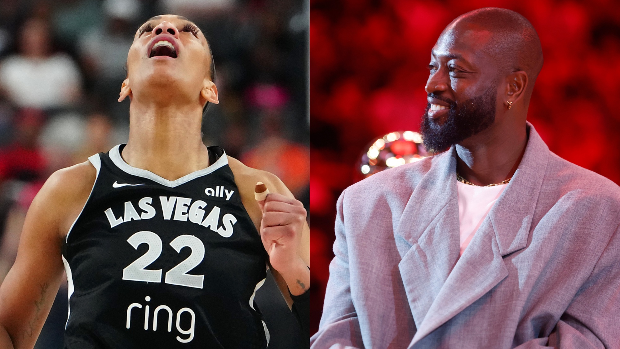 Dwyane Wade Claims A'ja Wilson Can Beat NBA Players In One-On-One Matchup