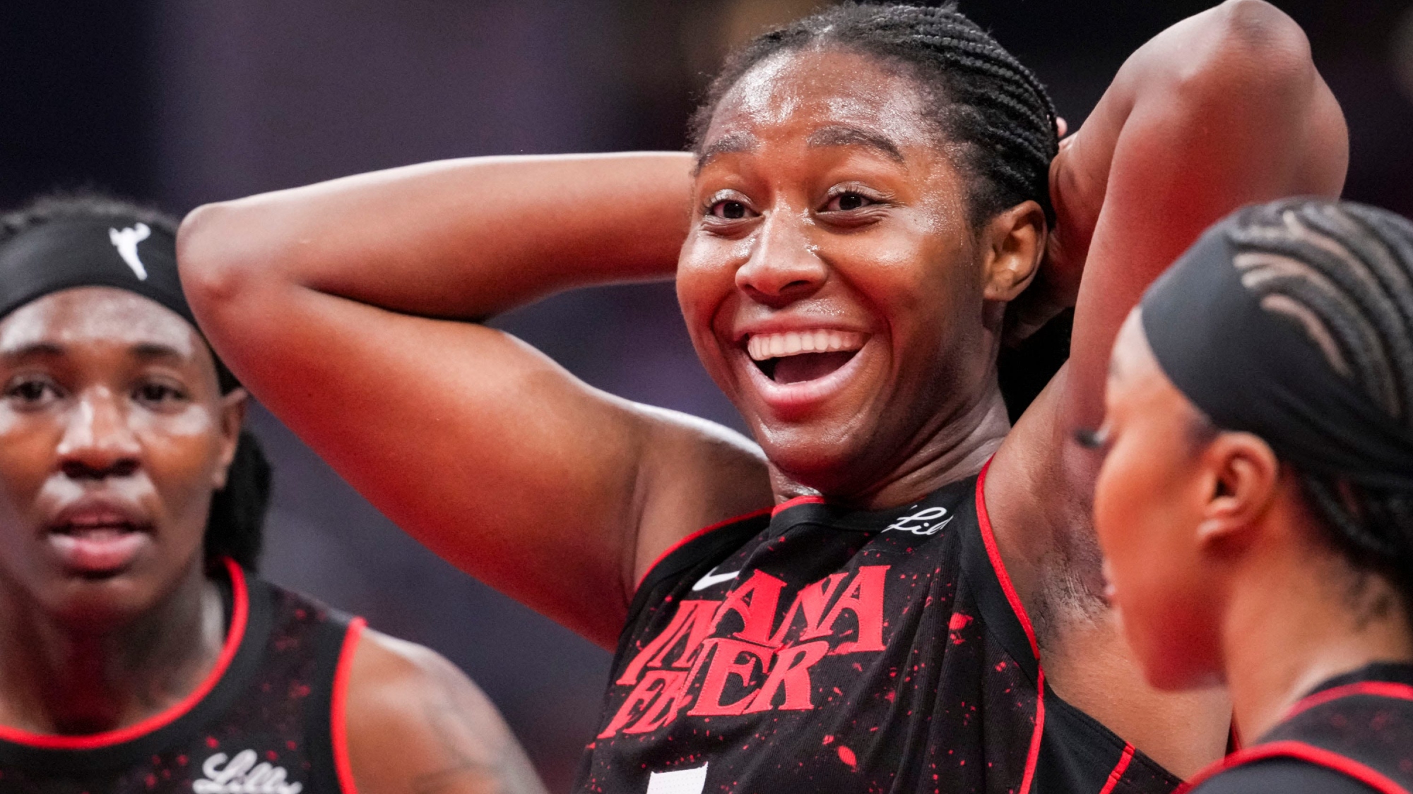 Aliyah Boston Boasts On Indiana Fever's Strong Team Chemistry Amid Playoff Surge