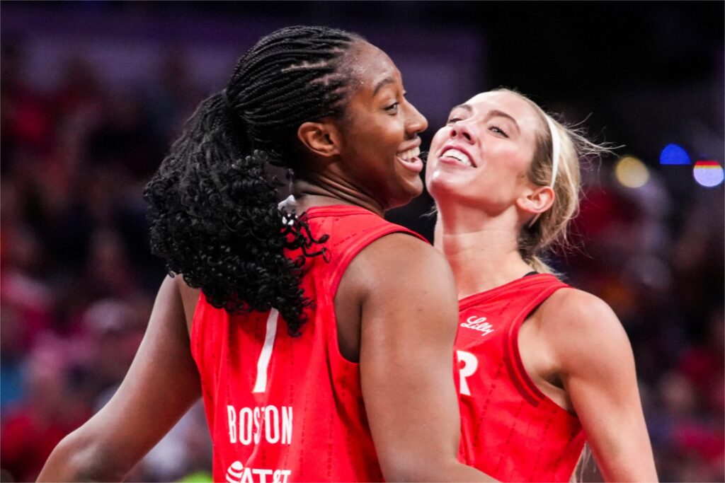 Aliyah Boston And Lexie Hull