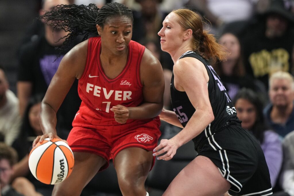 Aliyah Boston and Chloe Bibby